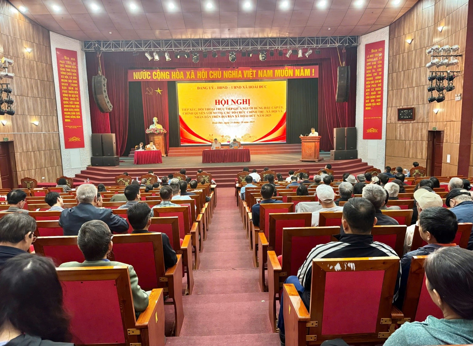 Xã Hoài Đức tăng cường đối thoại, phát huy dân chủ ở cơ sở