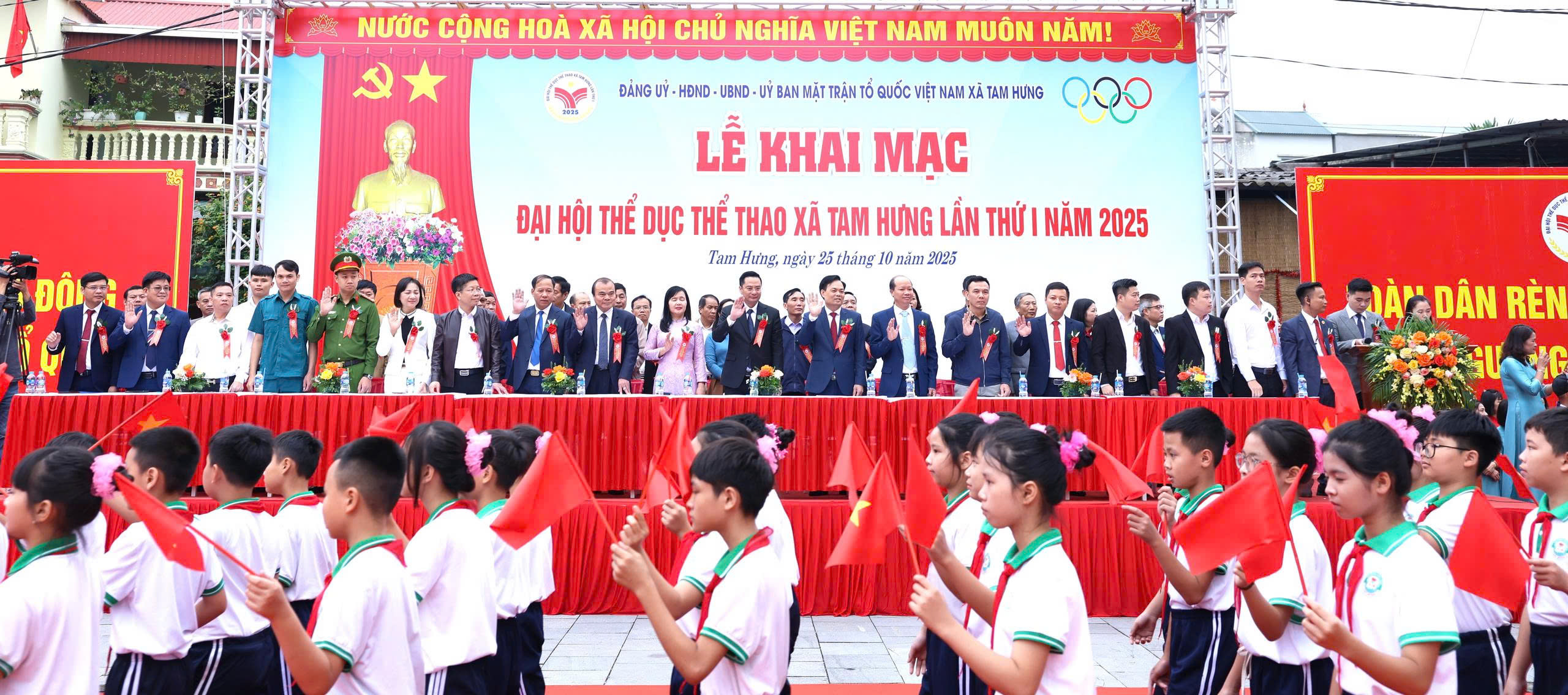 Đại hội Thể dục Thể thao xã Tam Hưng lần thứ I: Ngày hội đoàn kết và phát triển