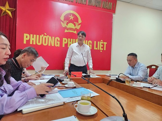 Phường Phương Liệt triển khai công tác chuẩn bị bầu cử Quốc hội khóa XVI và HĐND các cấp nhiệm kỳ 2026-2031