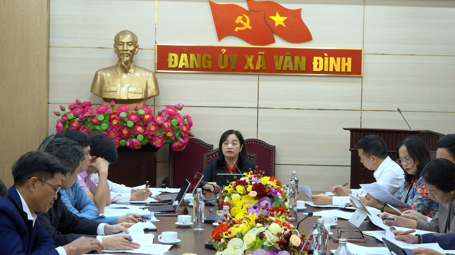 Xã Vân Đình đẩy mạnh giải ngân vốn đầu tư công, quyết liệt trong công tác giải phóng mặt bằng