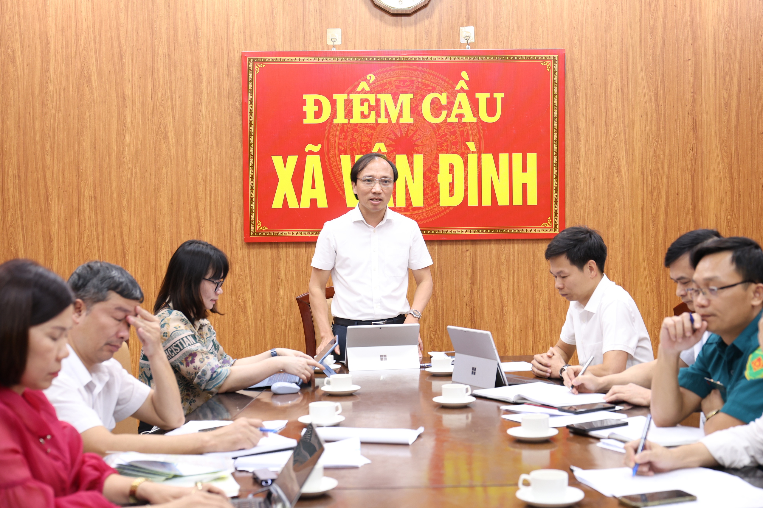 Xã Vân Đình triển khai nhiệm vụ trọng tâm tháng 11-2025