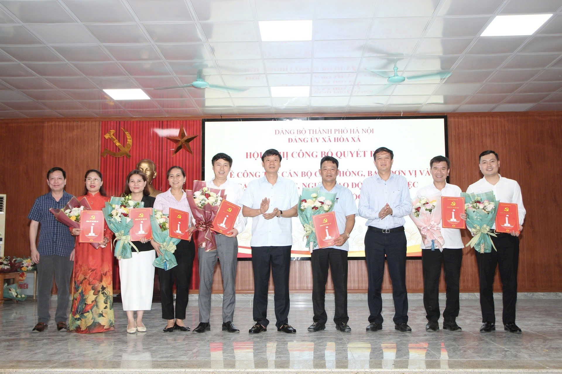Xã Hòa Xá: Quyết tâm xây dựng Đảng bộ vững mạnh, tạo bứt phá trong giai đoạn phát triển mới