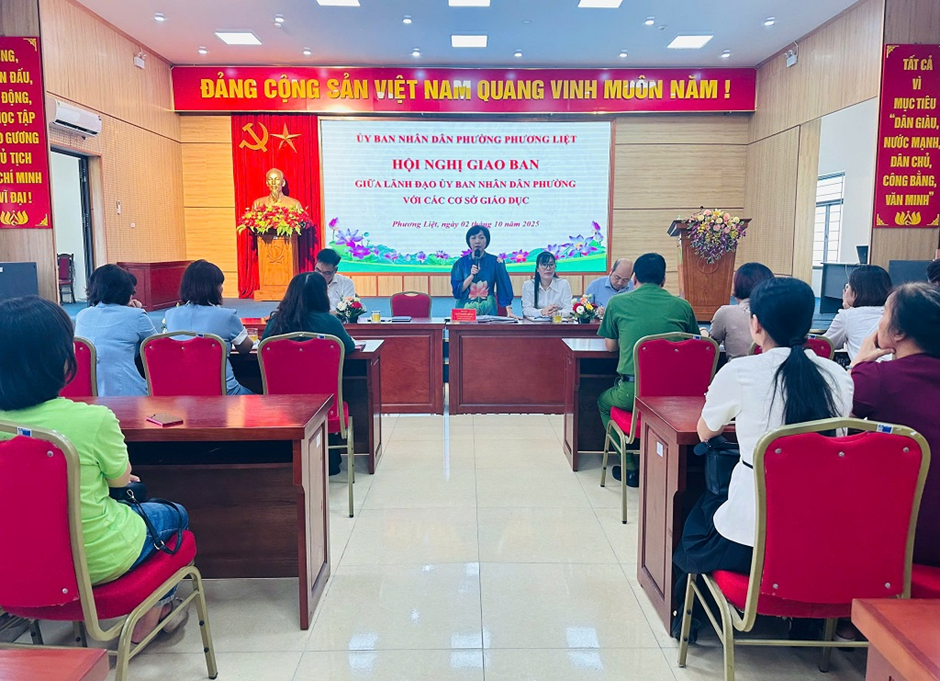 Phường Phương Liệt nâng cao chất lượng giáo dục trong mô hình chính quyền địa phương hai cấp: Chủ động, sáng tạo, hướng tới môi trường học đường an toàn, thân thiện