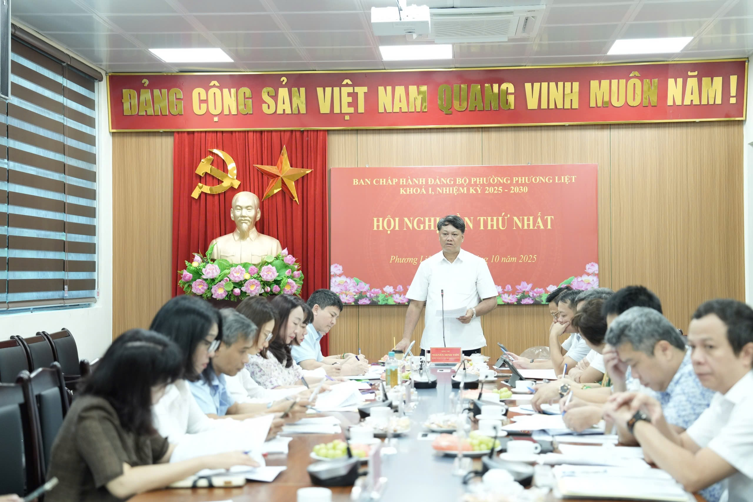 Phường Phương Liệt tăng tốc hoàn thành chỉ tiêu năm 2025, hướng tới mục tiêu phát triển bền vững