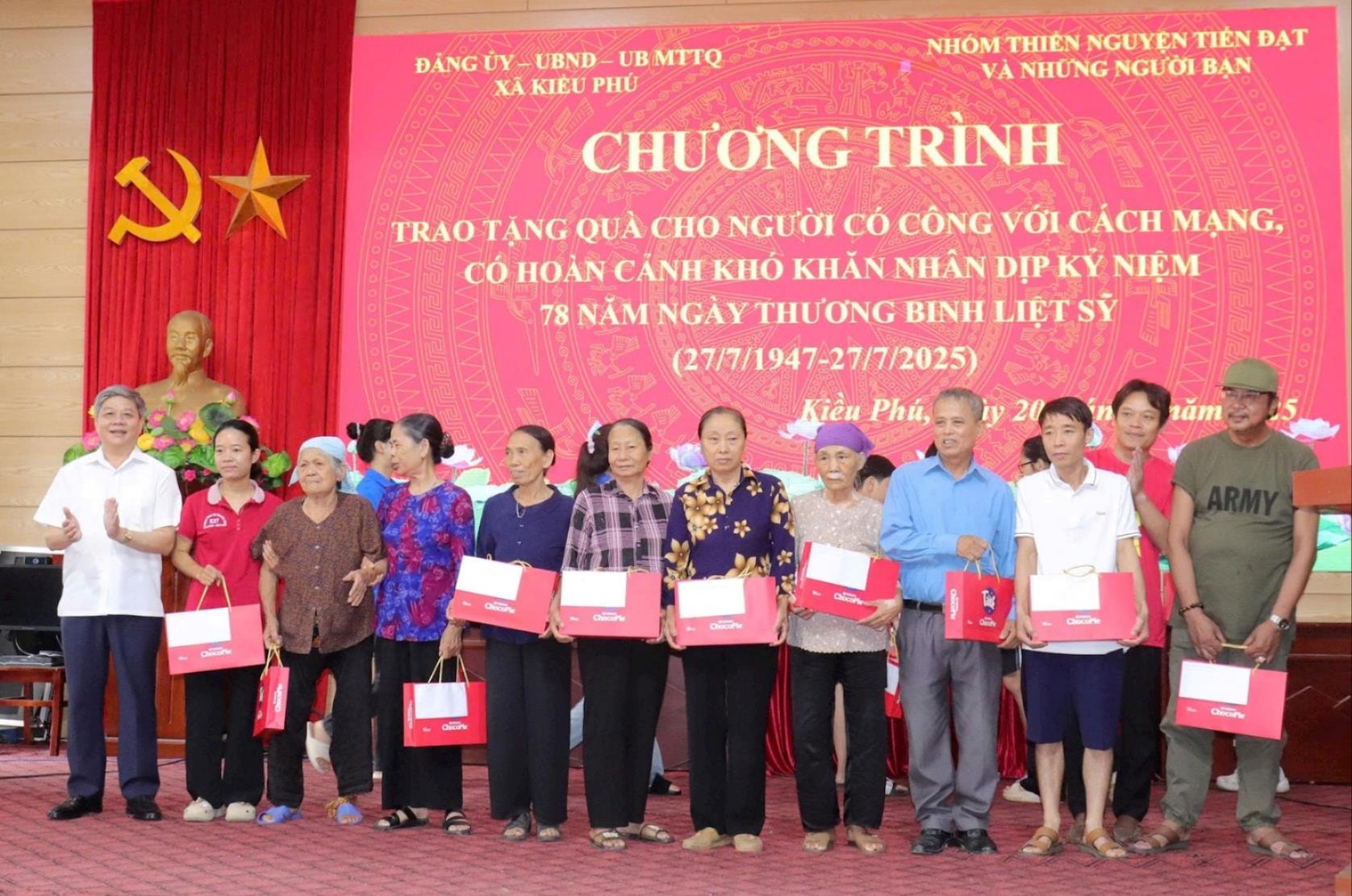 Xã Kiều Phú tri ân người có công, lan tỏa đạo lý “Uống nước nhớ nguồn” nhân kỷ niệm 78 năm Ngày Thương binh - Liệt sĩ