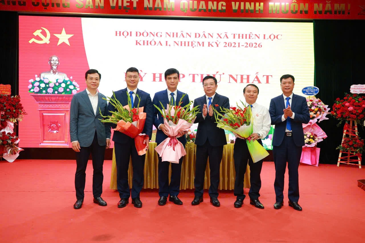 HĐND xã Thiên Lộc khóa I: Tăng tốc phát triển, lấy sự hài lòng của người dân làm thước đo hiệu quả chính quyền