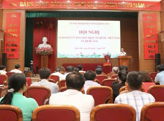 Ủy ban MTTQ Việt Nam xã Quốc Oai phát động thi đua cao điểm chào mừng Đại hội Đảng bộ xã nhiệm kỳ 2025-2030