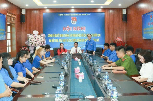 Ra mắt Đoàn TNCS Hồ Chí Minh xã Quốc Oai: Khơi dậy sức trẻ, dựng xây quê hương trong giai đoạn mới