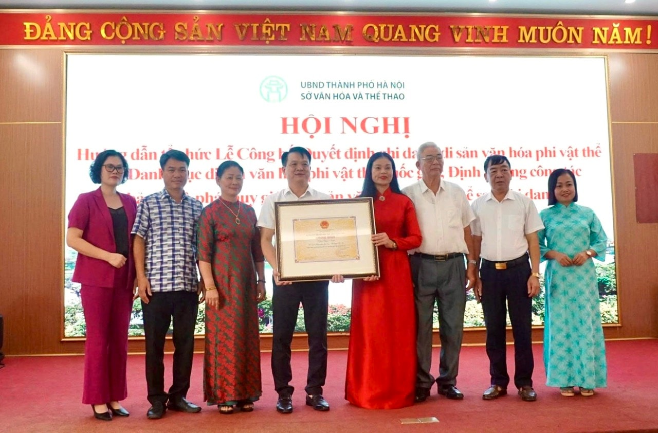 Hà Nội có thêm 9 di sản văn hóa phi vật thể quốc gia: Bản sắc Thủ đô tiếp tục được khẳng định