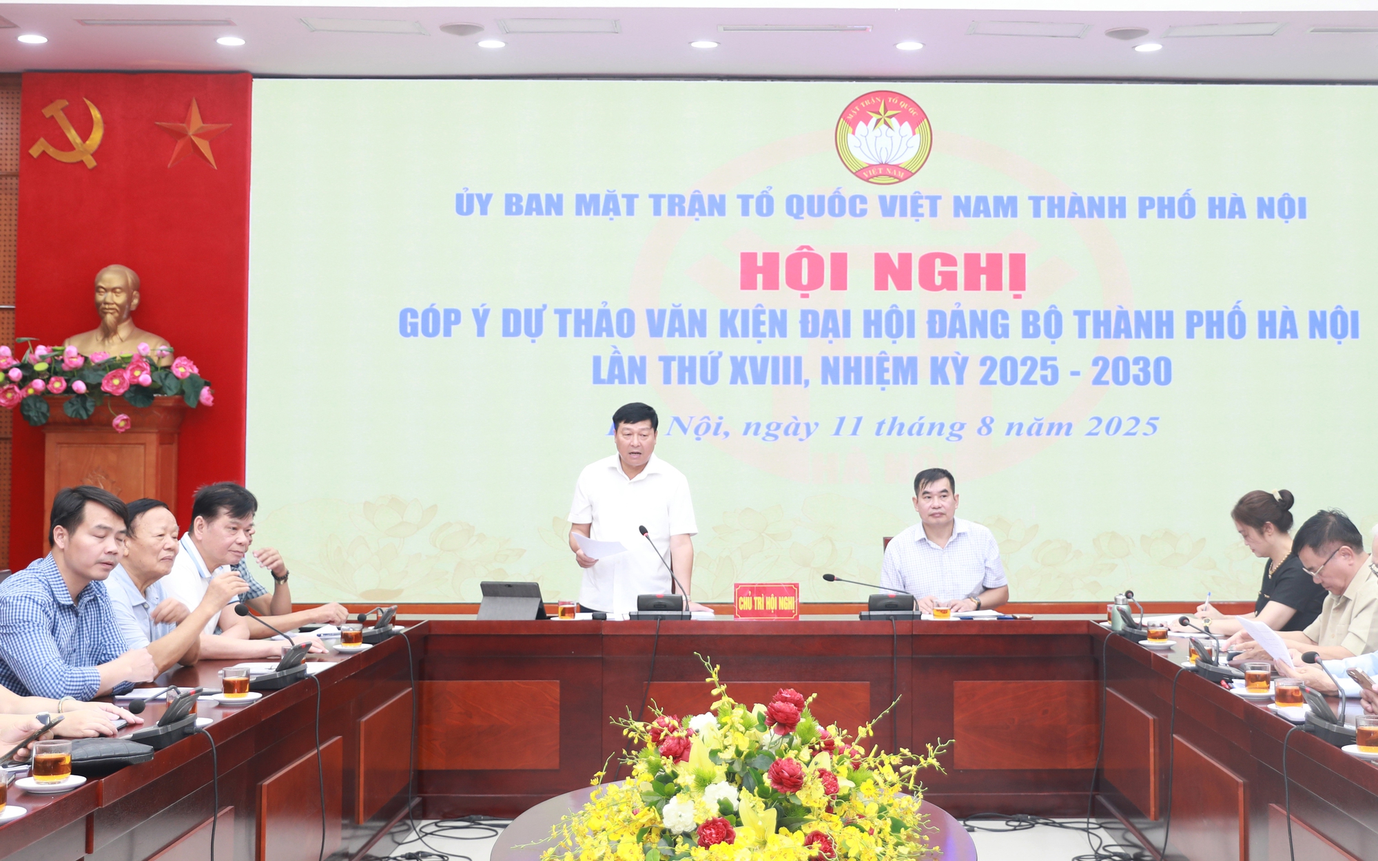 Uỷ ban MTTQ thành phố lấy ý kiến góp ý Văn kiện Đại hội XVIII: Nhiều hiến kế chiến lược cho tầm nhìn phát triển Thủ đô trong kỷ nguyên mới