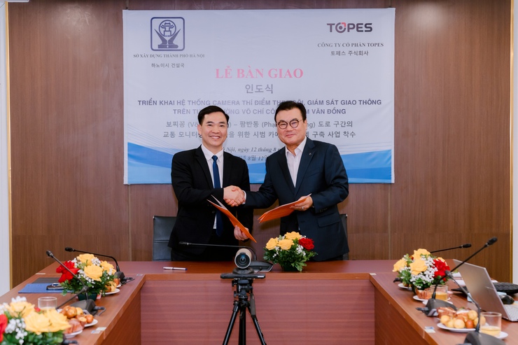 Hà Nội thí điểm hệ thống camera giao thông ứng dụng trí tuệ nhân tạo trên trục Võ Chí Công - Phạm Văn Đồng