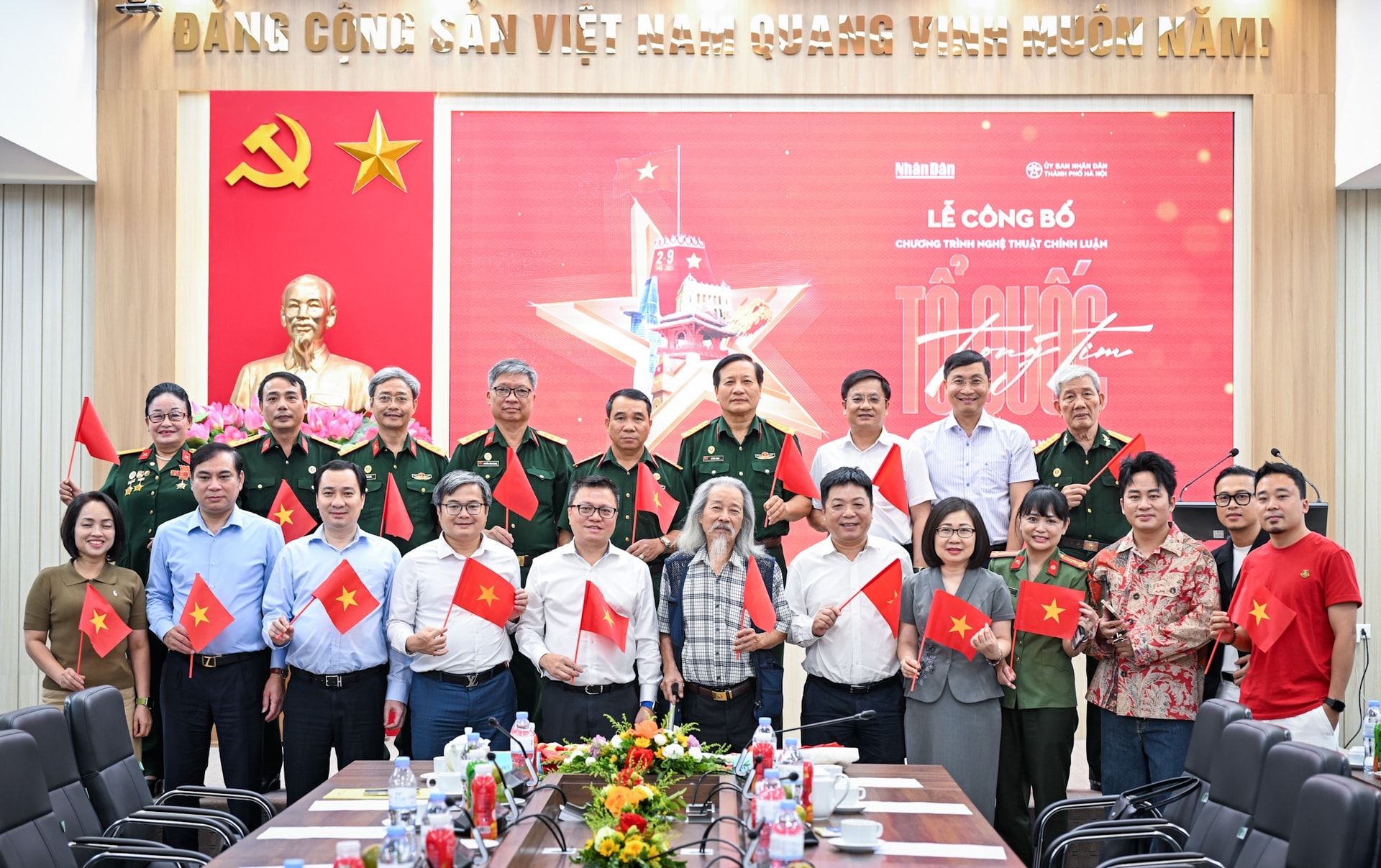 Công bố chương trình nghệ thuật “Tổ quốc trong tim”: Bản hòa ca triệu trái tim hướng về 80 năm Cách mạng Tháng Tám và Quốc khánh 2-9