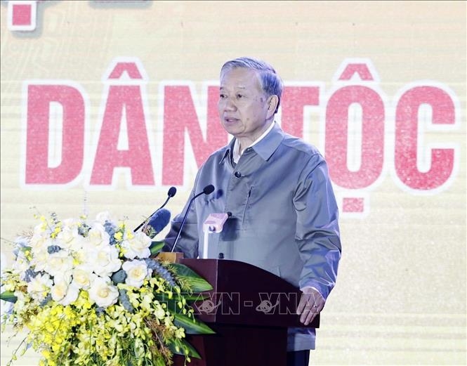Phát biểu của Tổng Bí thư Tô Lâm tại Ngày hội Đại đoàn kết toàn dân tộc năm 2025 tại phường Thượng Cát, TP Hà Nội