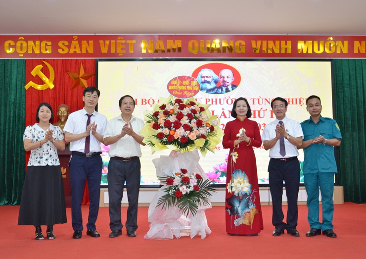 Chi bộ Quân sự phường Tùng Thiện tổ chức Đại hội lần thứ I, nhiệm kỳ 2025 – 2030