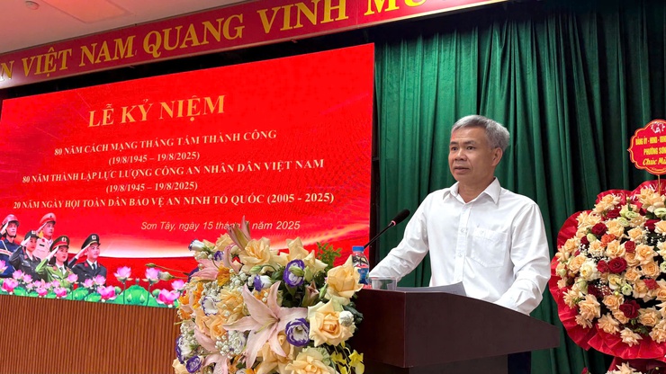 Phường Sơn Tây: Phát huy sức mạnh nhân dân, giữ vững an ninh trật tự trong giai đoạn mới