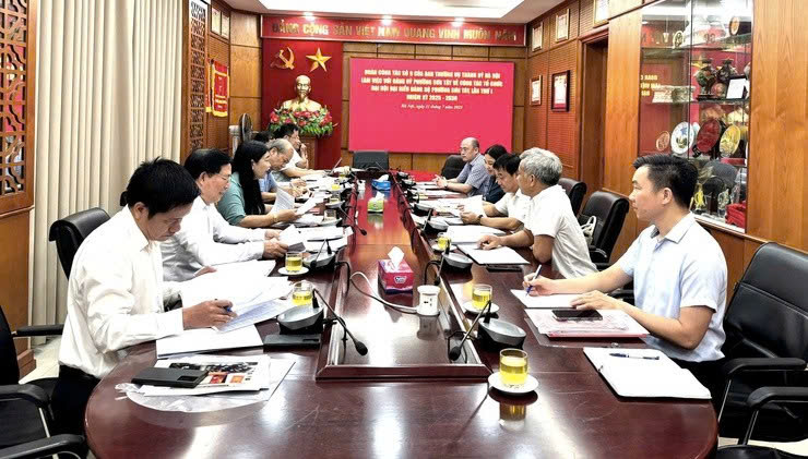Phường Sơn Tây hoàn tất công tác chuẩn bị Đại hội Đảng bộ phường lần thứ I: Nền tảng tổ chức vững chắc cho nhiệm kỳ mới