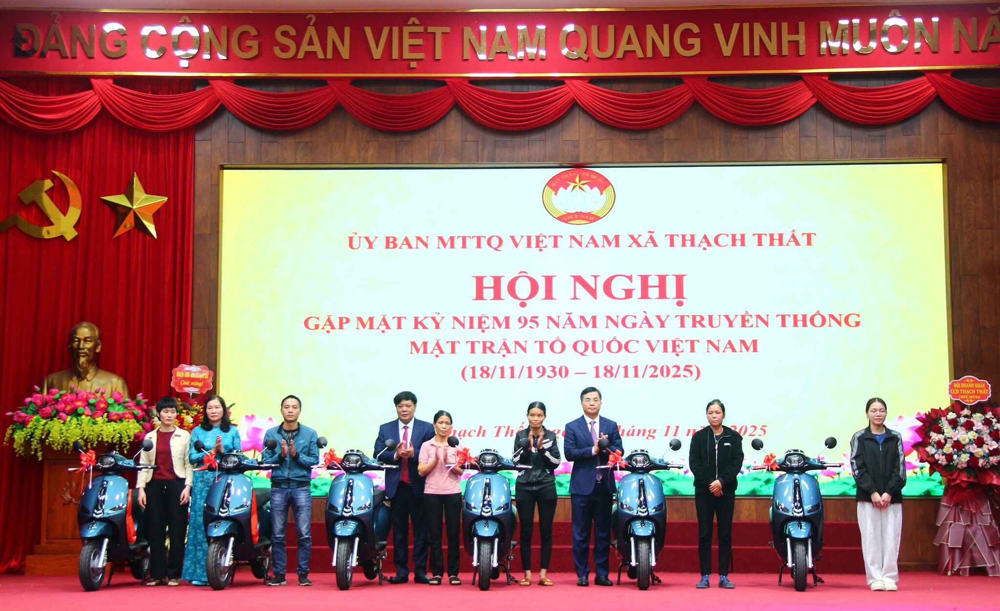 Uỷ ban MTTQ Việt Nam xã Thạch Thất: Tiếp tục củng cố, phát huy sức mạnh đại đoàn kết toàn dân tộc 