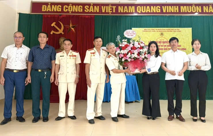 Phường Phú Lương công bố thành lập Chi hội Cựu Công an nhân dân: Lan tỏa truyền thống, tăng cường sức mạnh giữ gìn an ninh cơ sở