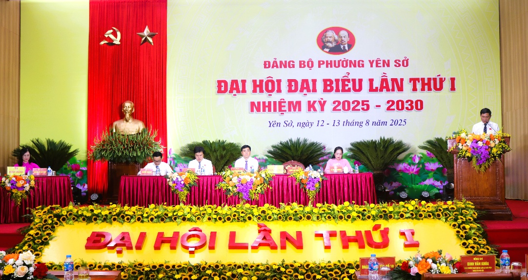 Đảng bộ phường Yên Sở hoàn tất phiên trù bị, sẵn sàng cho Đại hội lần thứ I nhiệm kỳ 2025-2030