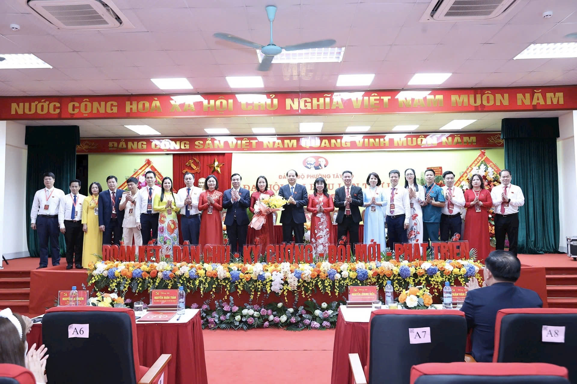 Đại hội Đảng bộ phường Tây Mỗ lần thứ I: Đặt nền tảng cho đô thị thông minh, hiện đại và phát triển bền vững