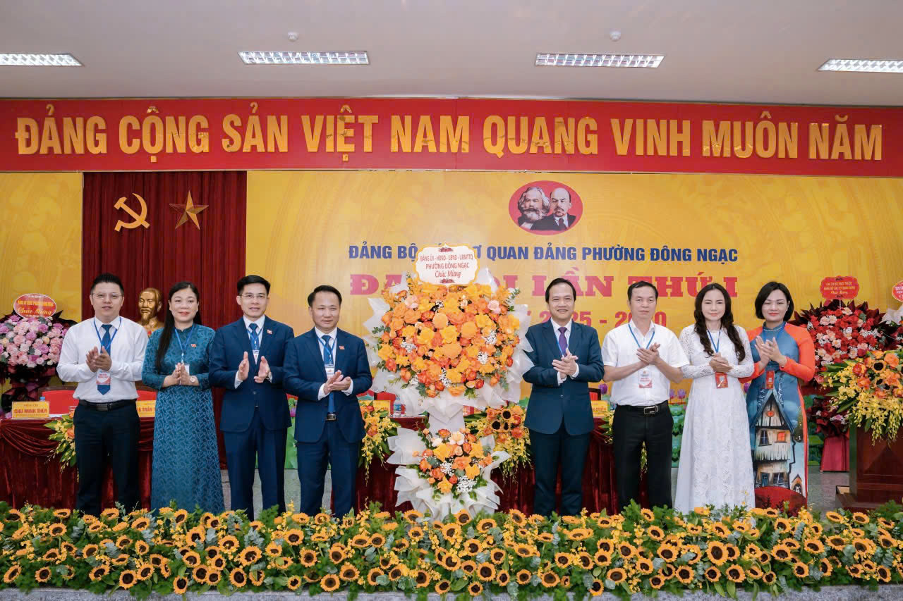 Đông Ngạc: Đại hội Đảng bộ các cơ quan Đảng lần thứ I khẳng định quyết tâm xây dựng tổ chức Đảng vững mạnh trong giai đoạn mới