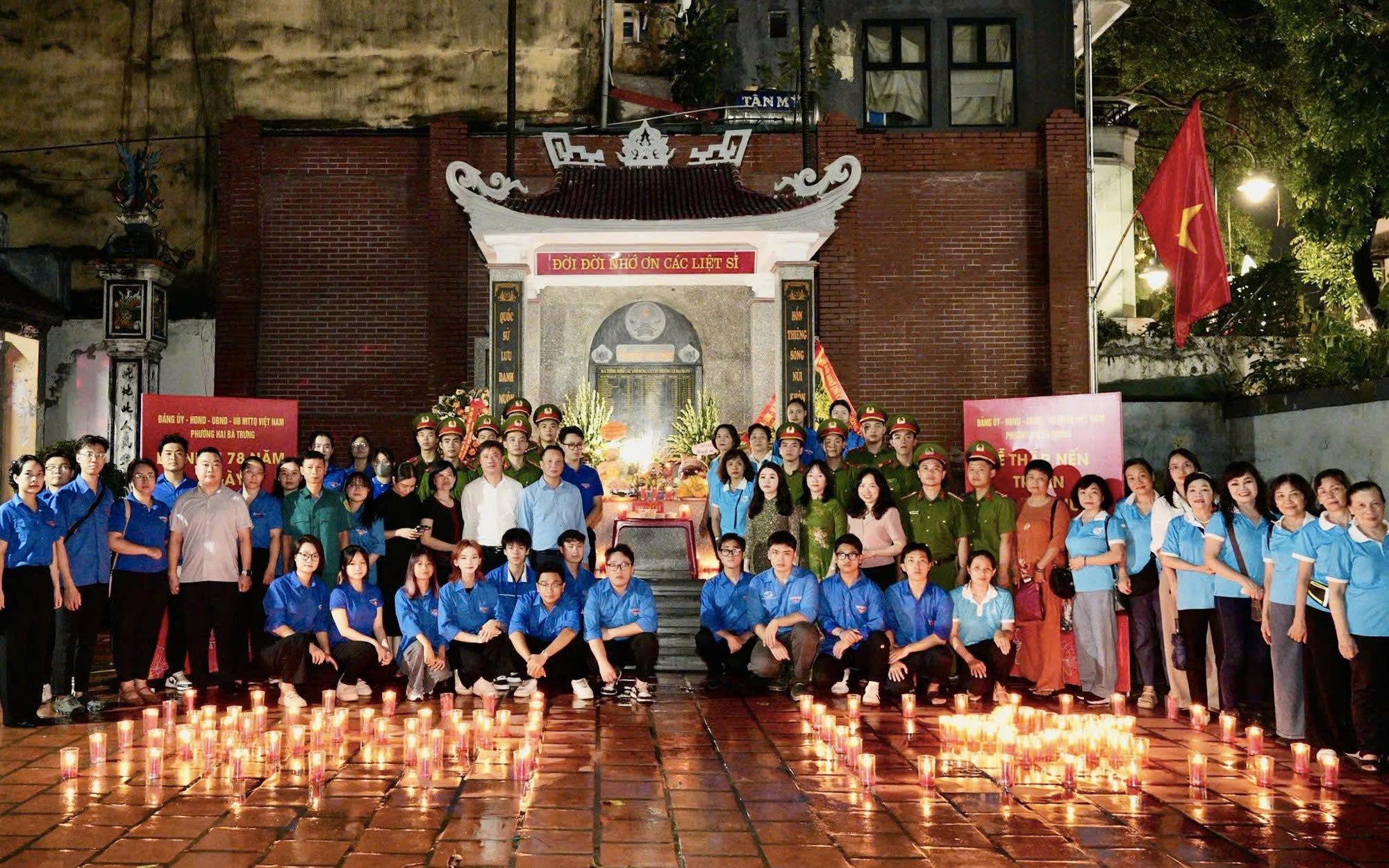 Phường Hai Bà Trưng lan tỏa đạo lý “Uống nước nhớ nguồn” qua chuỗi hoạt động tri ân 78 năm Ngày Thương binh - Liệt sĩ
