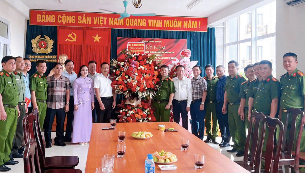 Phường Thanh Liệt tri ân lực lượng Công an: Khẳng định bản lĩnh, giữ vững bình yên địa bàn