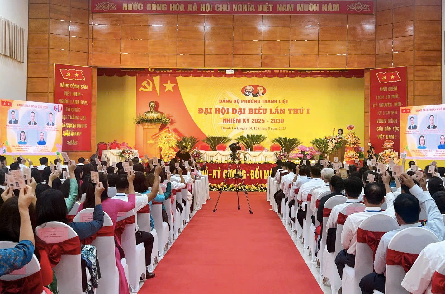 Phiên trù bị Đại hội Đại biểu Đảng bộ phường Thanh Liệt lần thứ I, nhiệm kỳ 2025-2030: Dấu mốc lịch sử của đơn vị hành chính mới