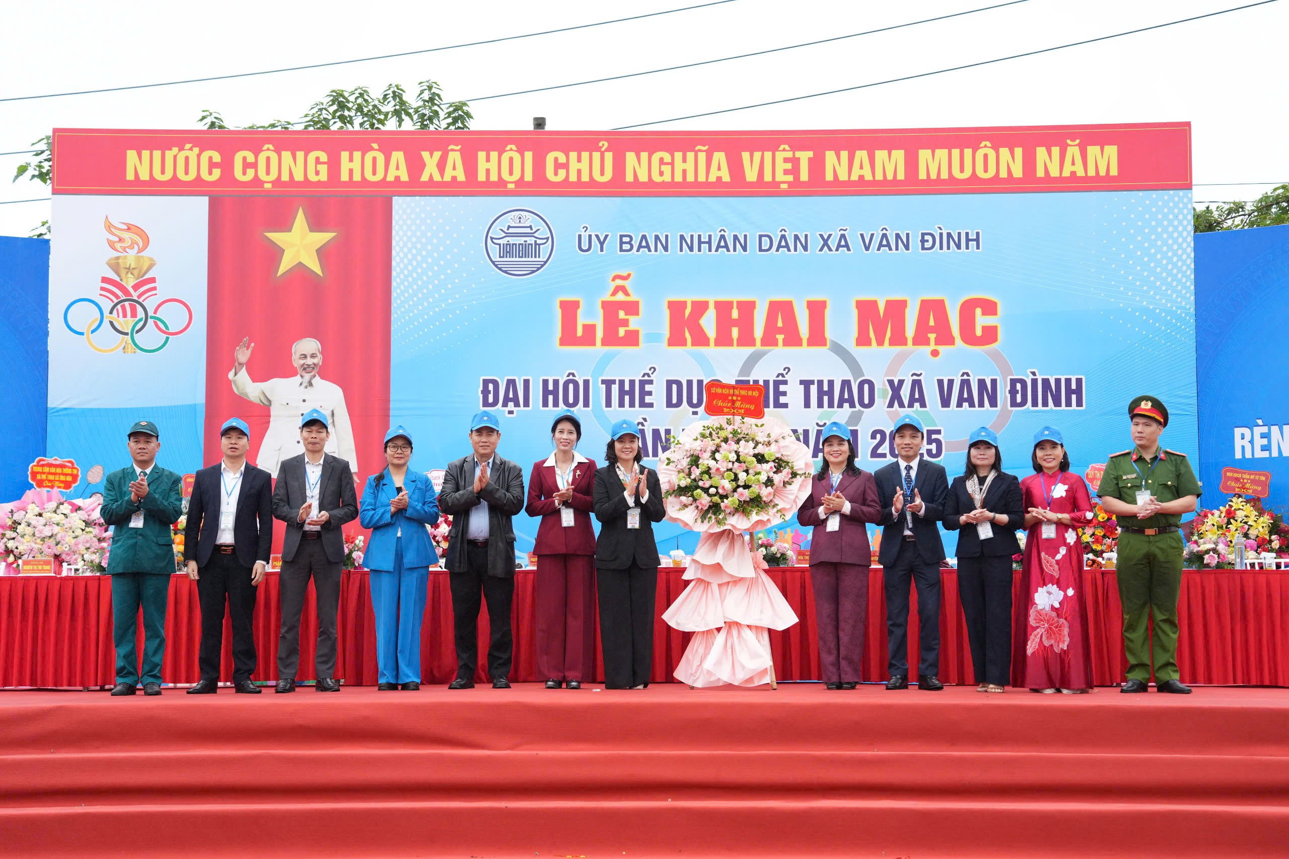 Đại hội Thể dục thể thao xã Vân Đình lần thứ I: Lan tỏa phong trào rèn luyện thể thao trong toàn dân
