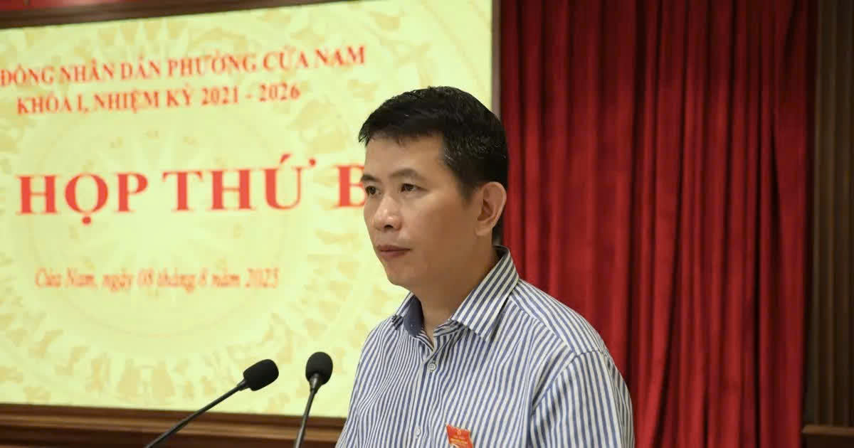 HĐND phường Cửa Nam thông qua Đề án ghép cụm dân cư và đổi tên tổ dân phố: Bước đi quan trọng trong kiện toàn mô hình quản lý ở cơ sở