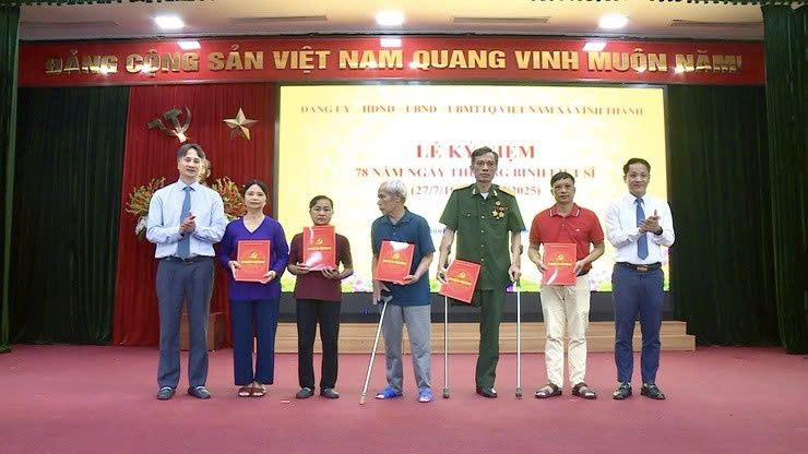 Xã Xã Vĩnh Thanh trang trọng tri ân các anh hùng liệt sĩ, lan tỏa tinh thần “Uống nước nhớ nguồn”