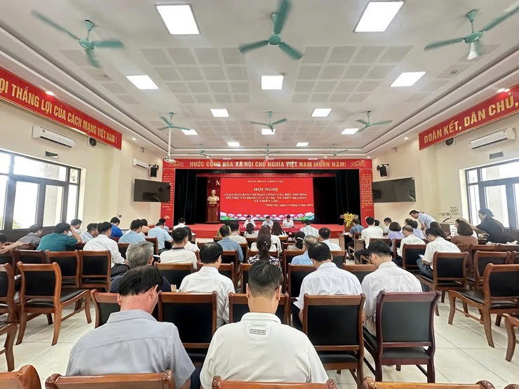 Xã Thiên Lộc siết chặt kỷ cương giải phóng mặt bằng, quyết tâm tháo gỡ vướng mắc để đẩy nhanh tiến độ các dự án trọng điểm