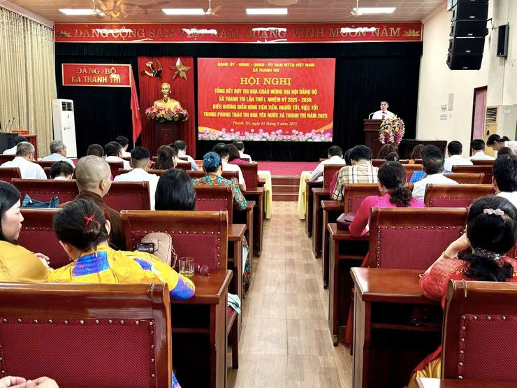 Xã Thanh Trì tổng kết tổ chức Đại hội Đảng bộ lần thứ I: Lan tỏa phong trào thi đua yêu nước, khẳng định khí thế mới của mô hình chính quyền địa phương hai cấp