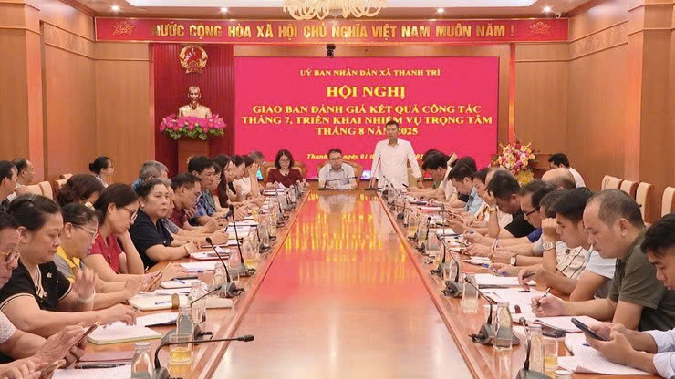 Xã Thanh Trì đánh giá 1 tháng vận hành mô hình chính quyền địa phương hai cấp: Bộ máy vận hành thông suốt, kinh tế - xã hội chuyển động mạnh mẽ