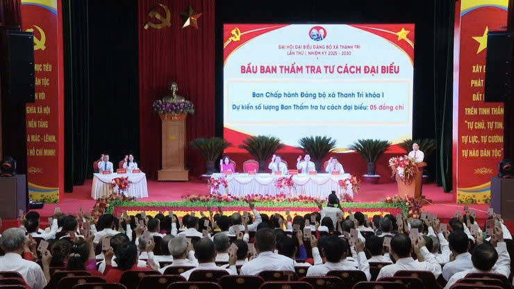 Phiên trù bị Đại hội Đảng bộ xã Thanh Trì: Khẳng định tinh thần đoàn kết - kỷ cương, chuẩn bị cho ngày làm việc chính thức
