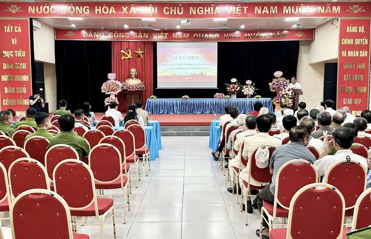 Xã Đại Thanh trang trọng kỷ niệm 80 năm Ngày truyền thống Công an nhân dân và ra mắt Chi hội Cựu Công an nhân dân