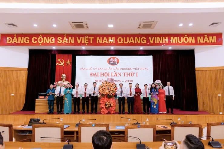 Đại hội Đảng bộ UBND phường Việt Hưng lần thứ nhất, nhiệm kỳ 2025 – 2030