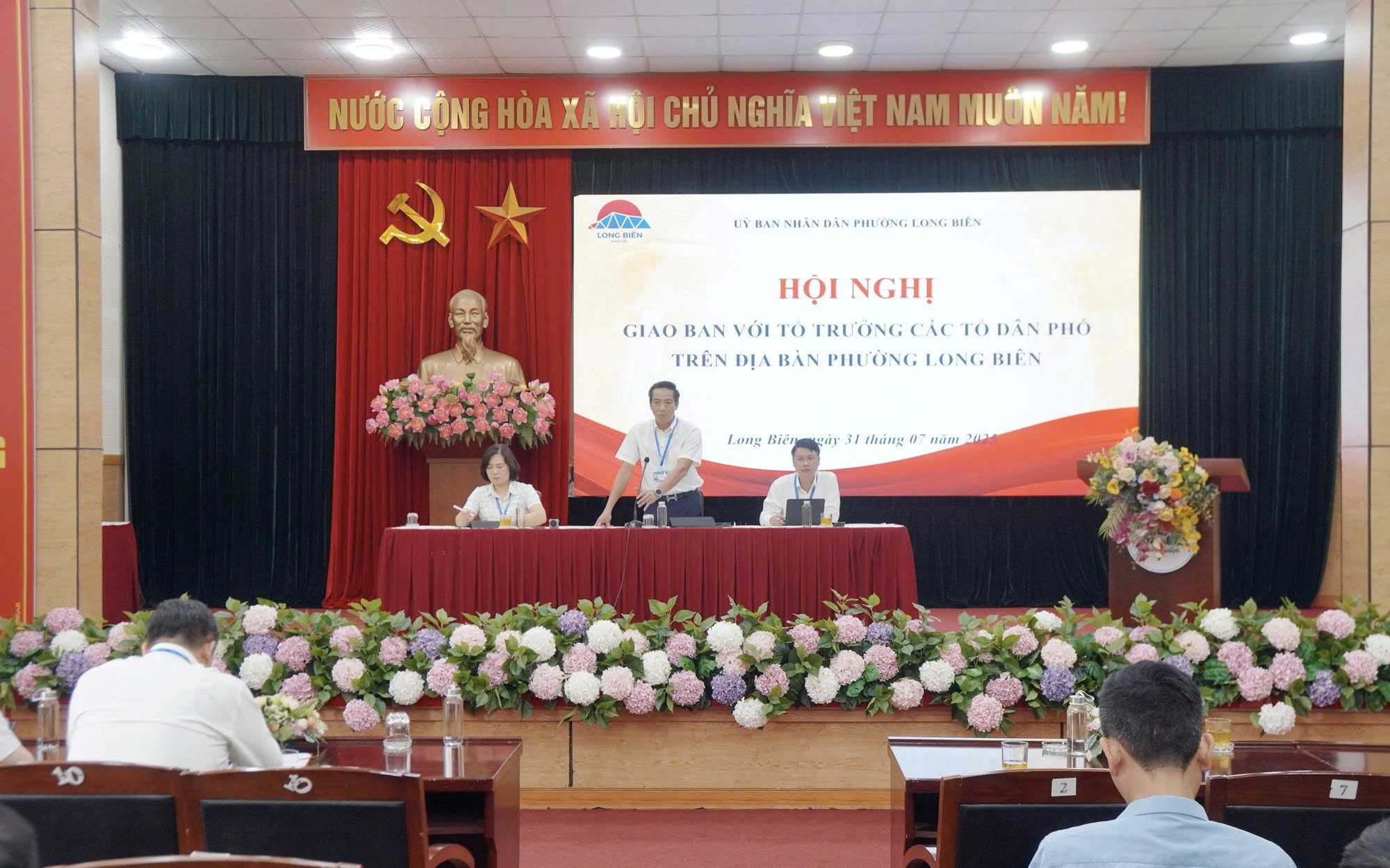 Phường Long Biên siết kỷ cương quản lý đô thị, đẩy nhanh giải ngân và nâng chất lượng phục vụ người dân