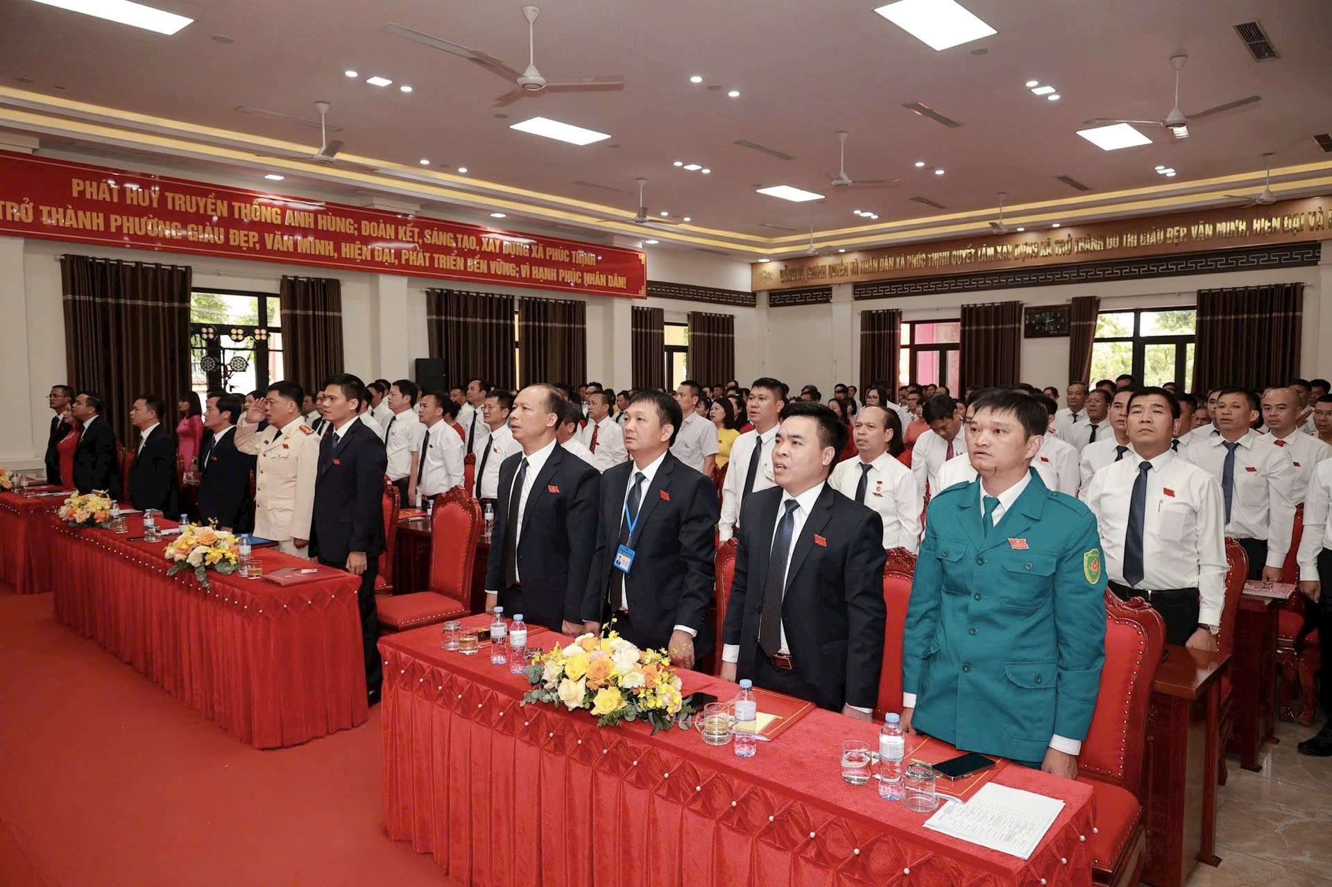 Đại hội Đảng bộ xã Phúc Thịnh lần thứ I: Hoàn tất phiên trù bị, sẵn sàng cho chặng đường phát triển mới