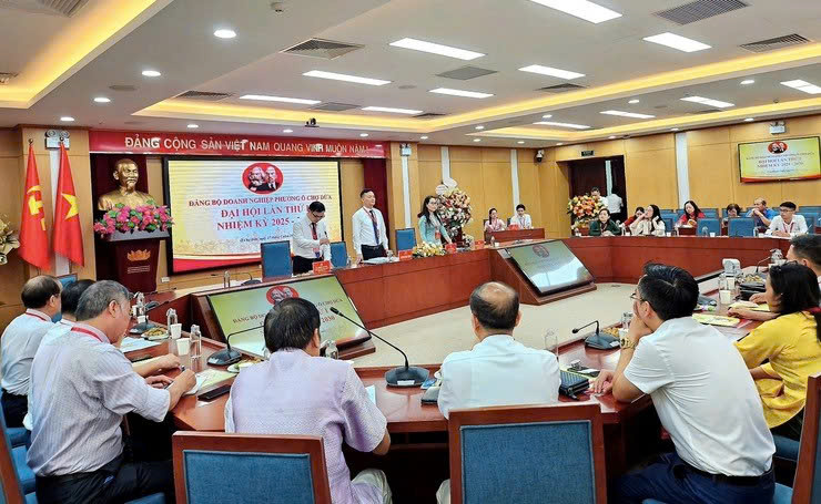 Đảng bộ Doanh nghiệp phường Ô Chợ Dừa: Khẳng định vai trò hạt nhân chính trị trong khu vực kinh tế tư nhân
