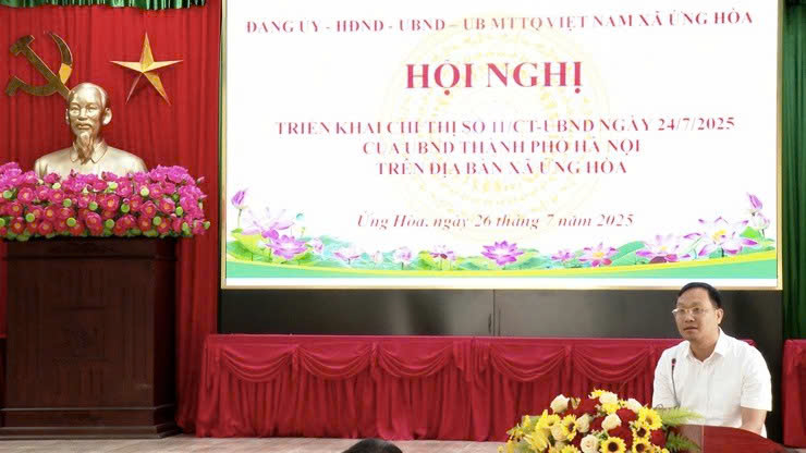 Xã Ứng Hòa thúc đẩy chuyển đổi số từ cơ sở: Khơi dậy “Bình dân học vụ số”, xây dựng xã thông minh, bền vững