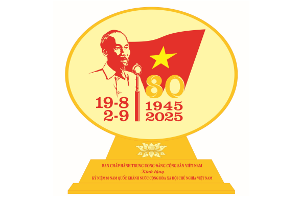 Bộ Văn hóa, Thể thao và Du lịch phê duyệt mẫu biểu trưng quà tặng Kỷ niệm 80 năm Cách mạng Tháng Tám và Quốc khánh 2-9