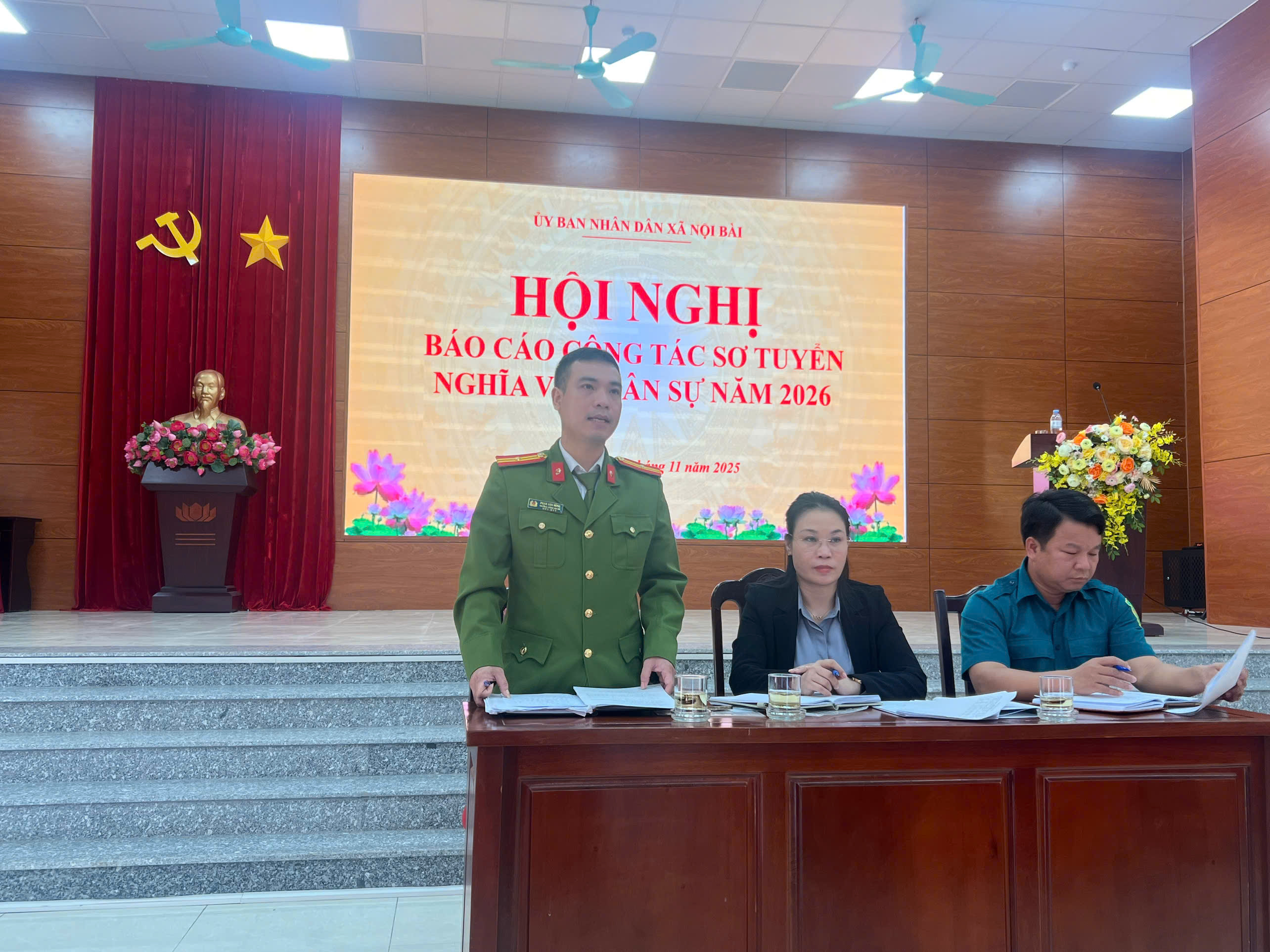 Xã Nội Bài triển khai sơ tuyển nghĩa vụ quân sự 2026: Chặt chẽ, công khai, đúng luật
