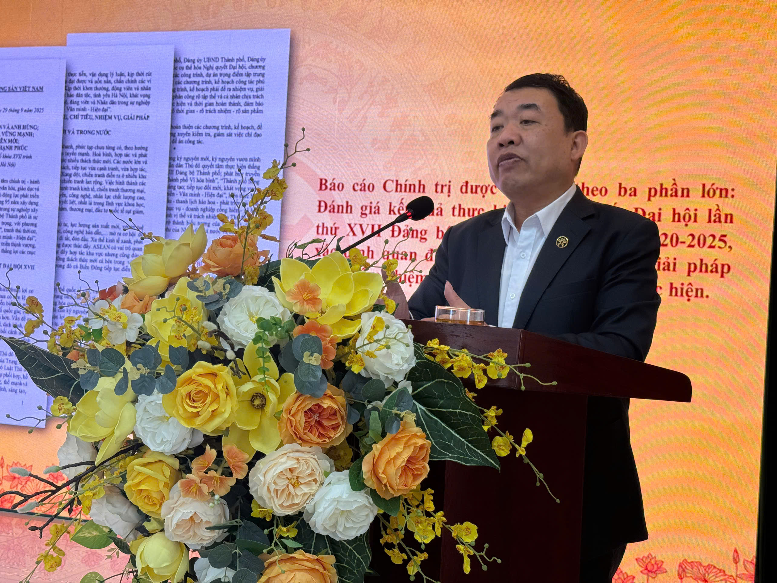 Phường Yên Hoà quán triệt Nghị quyết Đại hội đại biểu Đảng bộ thành phố Hà Nội