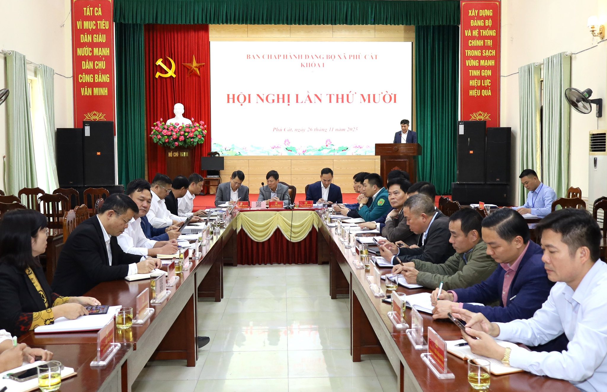 Xã Phú Cát xác định chủ đề công tác năm 2026: Quy hoạch - chuyển đổi số - tháo gỡ điểm nghẽn đất đai