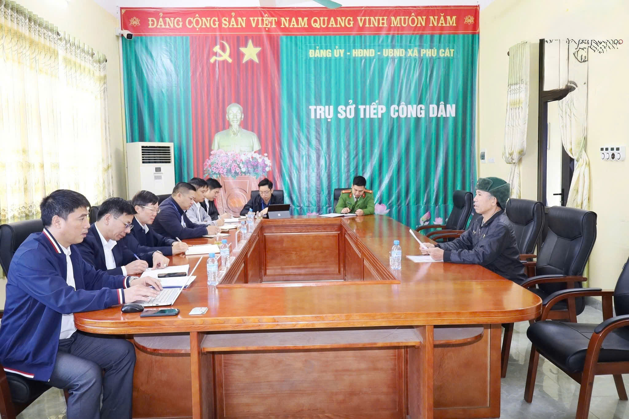 Xã Phú Cát tăng cường tiếp công dân: Lắng nghe thấu đáo, xử lý dứt điểm kiến nghị liên quan đất đai