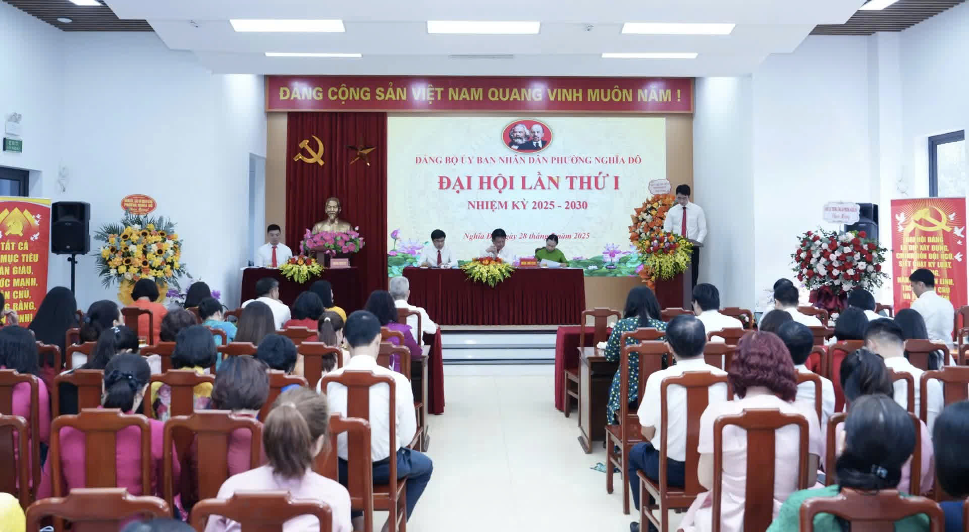 Đại hội Đảng bộ UBND phường Nghĩa Đô lần thứ I: Quyết tâm kiến tạo chính quyền số, phục vụ nhân dân trong giai đoạn mới