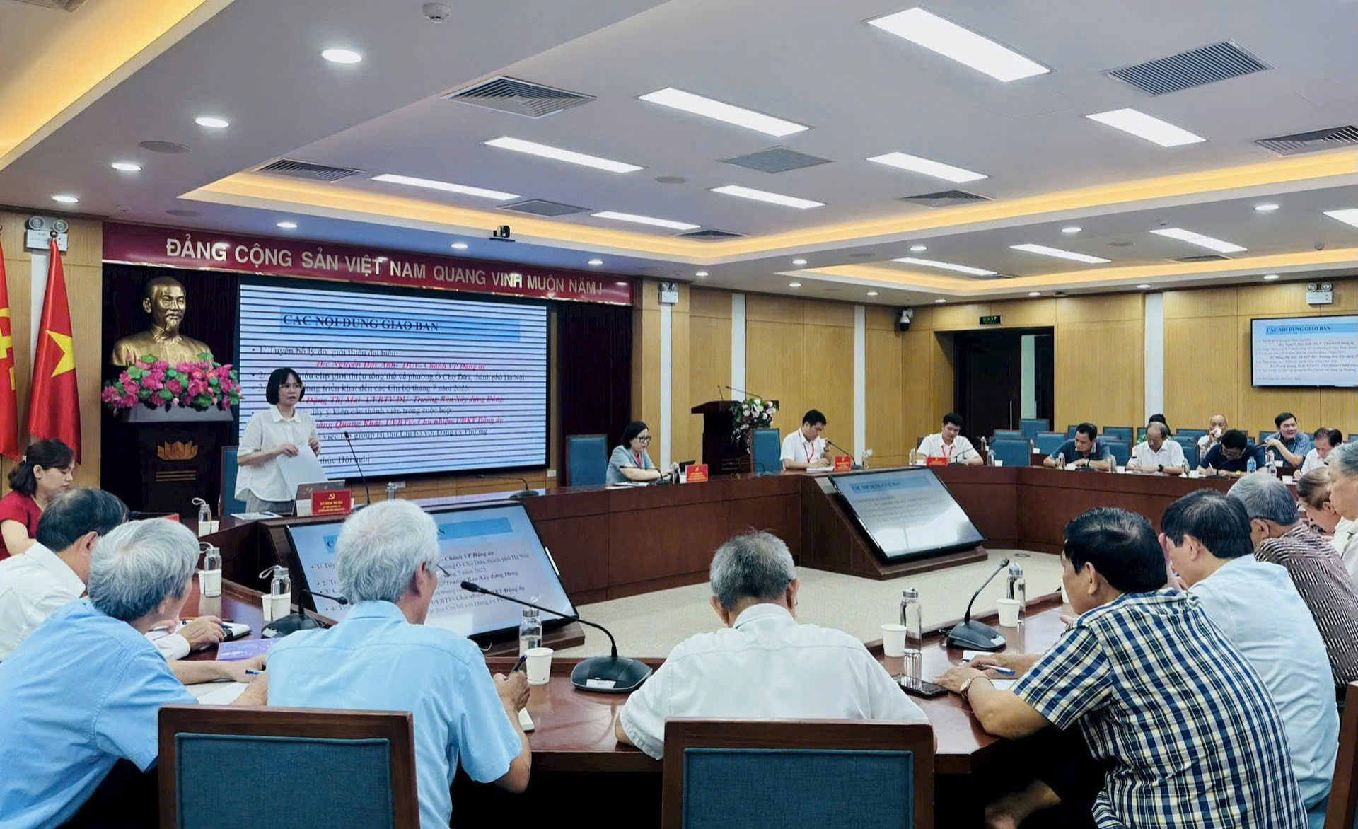 Đảng bộ phường Ô Chợ Dừa: Phát huy vai trò chi bộ khu dân cư trong giai đoạn vận hành mô hình chính quyền địa phương hai cấp