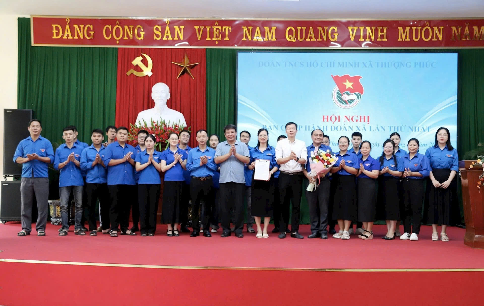 Thành lập Đoàn Thanh niên xã Thượng Phúc: Khơi dậy sức trẻ, lan tỏa tinh thần tiên phong trong giai đoạn mới