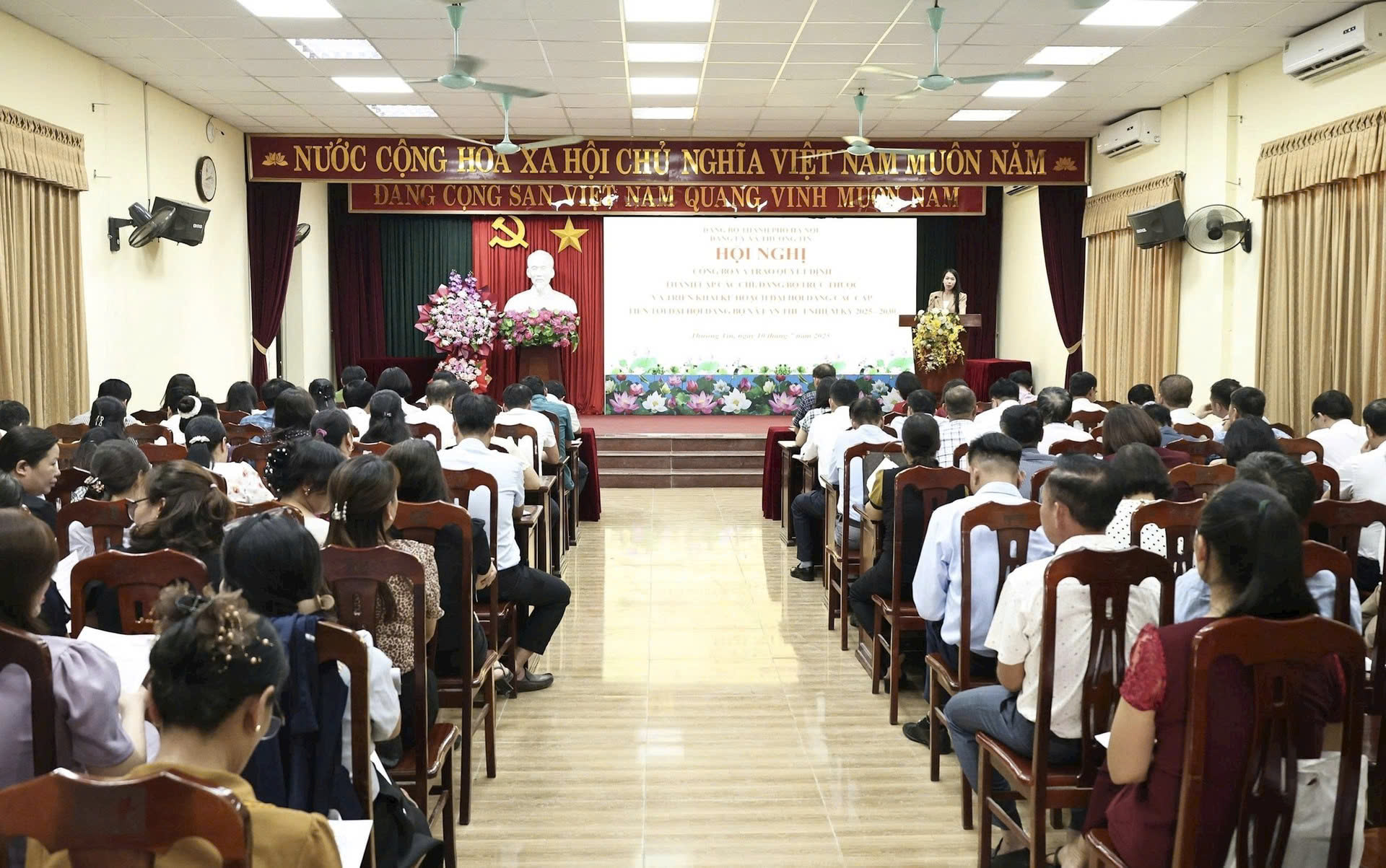Đảng bộ xã Thường Tín chuẩn bị Đại hội lần thứ I nhiệm kỳ 2025-2030